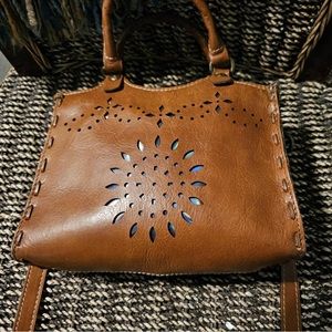 Small Med brown Patricia Nash Handbag